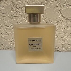 CHANEL Gabrielle Hair Mist Bottle in Pale Gold Frost authentic